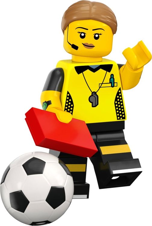 Lego 71037 Minifigures Series 24 Football Referee (Neu (gemäss ...