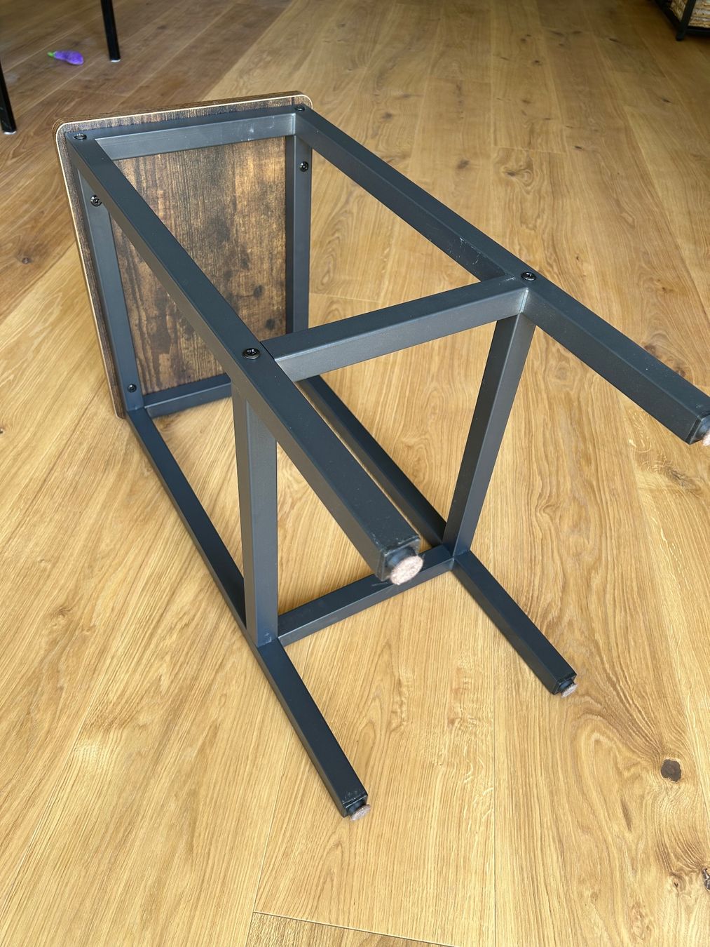 Tabourets: 4 Barhocker dunkelbraun mit Metallgestell – Neuf avec emballage d'origine à Seftigen par Kaulu5so 2