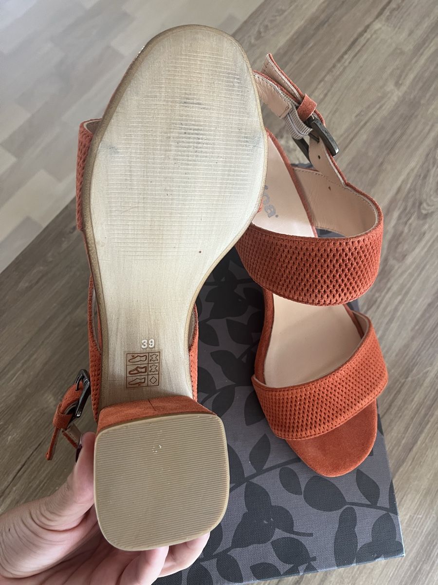 Damenschuhe: Stylish Lamica Suede Leather Sandals, Size 39 – Neu und originalverpackt aus Zürich von cme_ft9l 2