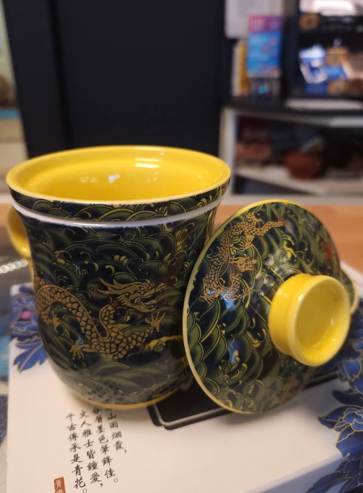 Teiere: Teetassenset mit Drachenmotiv – Nuovo e nell'imballaggio originale da Thun venduto da Tong999 2