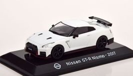 Nissan GT-R Nismo R35 seit 2014 weiss / schwarz      1:43