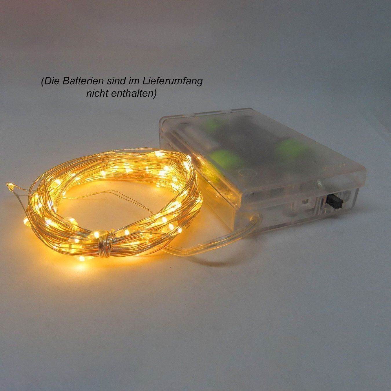 Ghirlande e barre luminose: LED Draht 10 m mit 100LEDs warmweiss – Nuovo e nell'imballaggio originale da Pfäffikon SZ venduto da ANNAPURNA8091 2