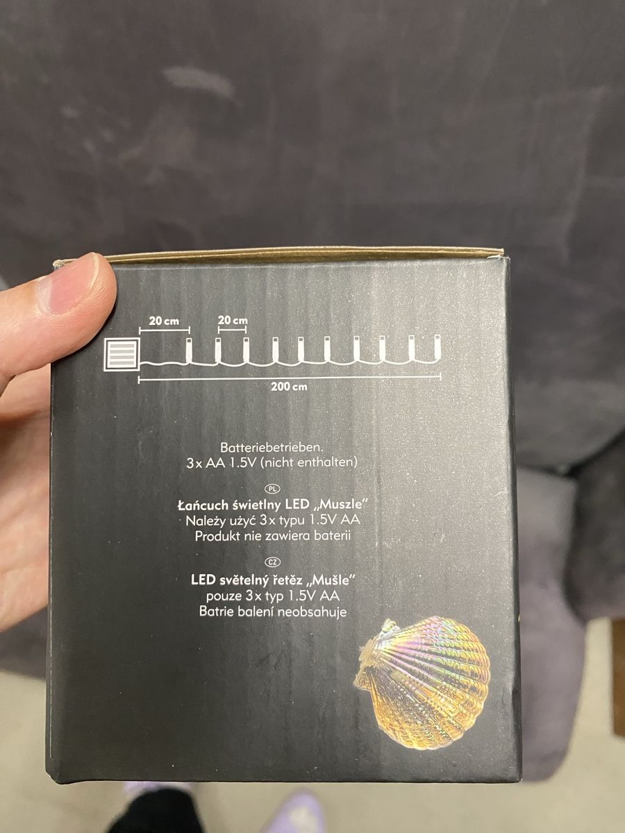Ghirlande e barre luminose: LED-Lichterkette Muscheln – Nuovo (secondo la descrizione) da Wetzikon ZH venduto da rit_ramtr 4