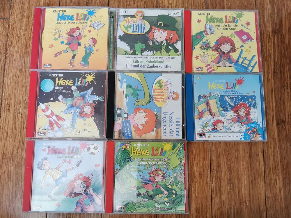 9x Kinder Hörspiel-CDs 
