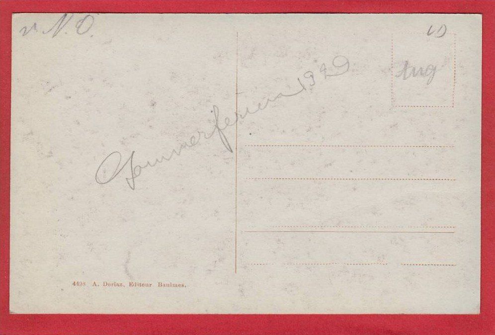 Cartoline postali: STE. CROIX – Usato da Grüningen venduto da Kartenlaube 1