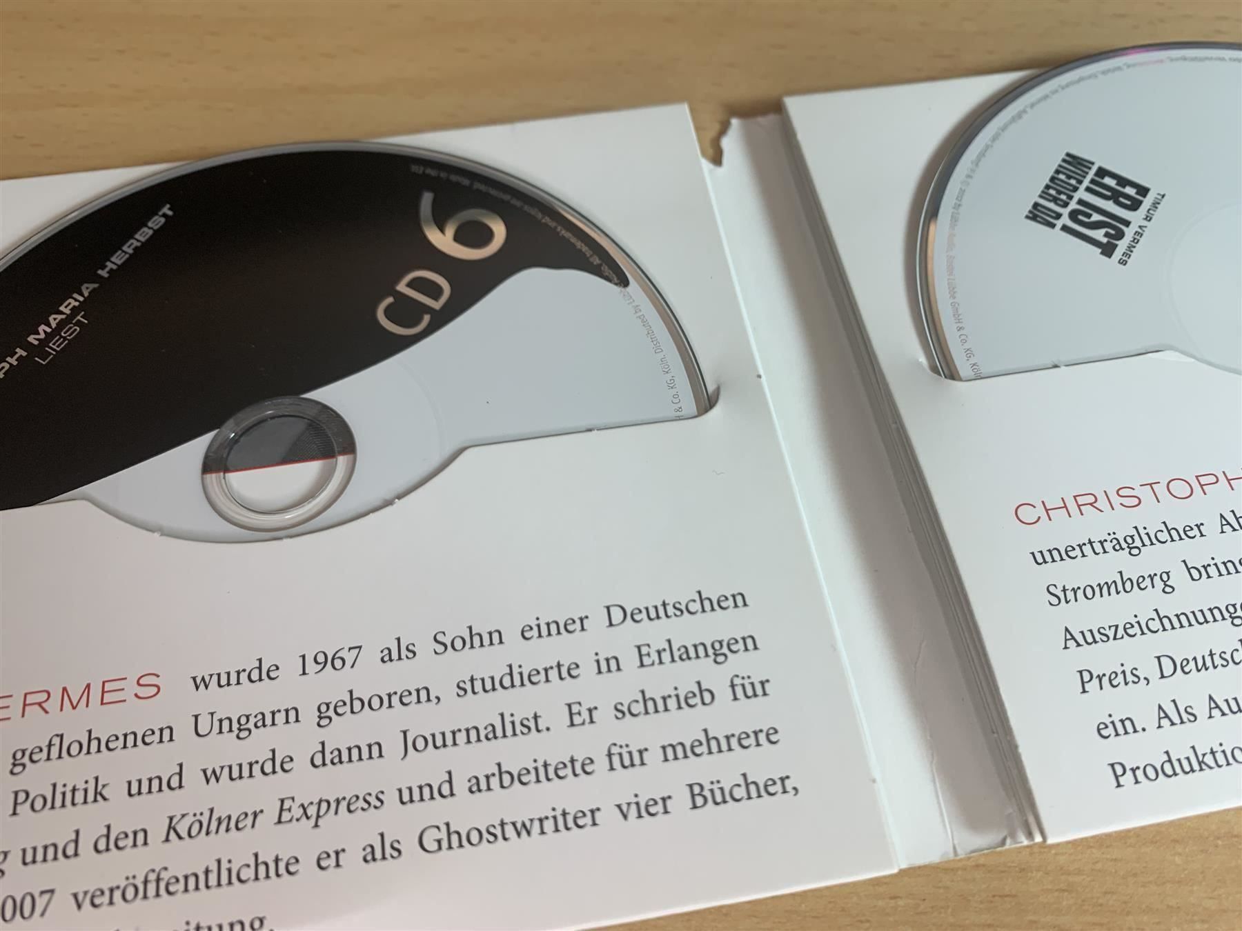 Audiolibri: Timur Vermes - Er ist wieder da! - 6 CD – Usato da Rikon im Tösstal venduto da Alpenmutz 2