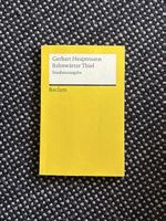 Bahnwärter Thiel  Gerhart Hauptmann (Reclam Studienausgabe)