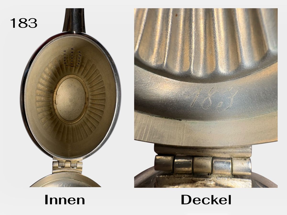 Set di piatti: Ernst Hecker Art Déco Kaffeeservice versilbert 3-tlg. – Usato da Zwingen venduto da imh_bl67 3