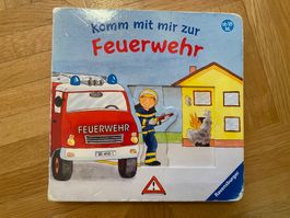 Feuerwehrbuch mit beweglichen Bildern