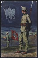 Grenzbesetzung 1915, Schweizer Soldaten