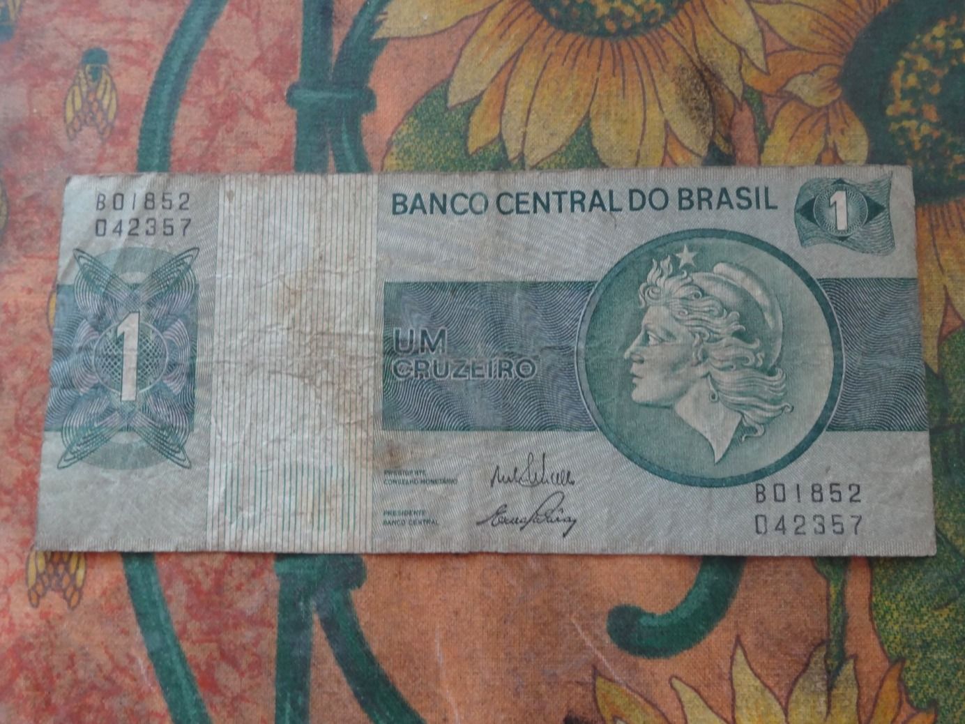 Banknoten: BRESIL  1  Cruzeiro  Billet – Gebraucht aus Romanel-sur-Lausanne von Swift13 1