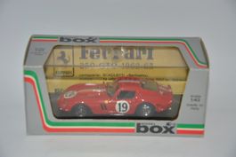 Ferrari 250 GTO 1962 - `63 , Laguna Seca 1963 , Box , 1:43