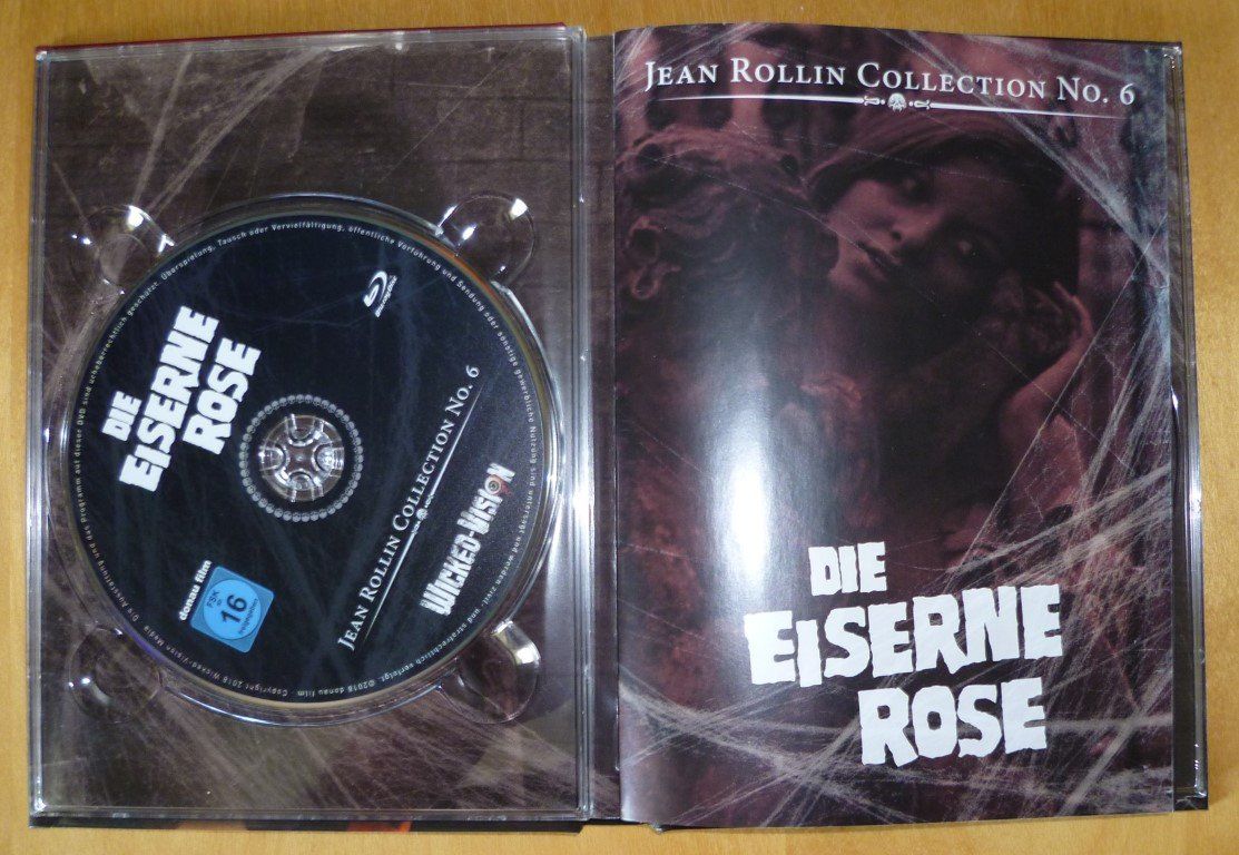 Tutti i DVDs: Die eiserne Rose - Jean Rollin - Mediabook [Blu-Ray] – Usato da Zürich venduto da Gretchen 1