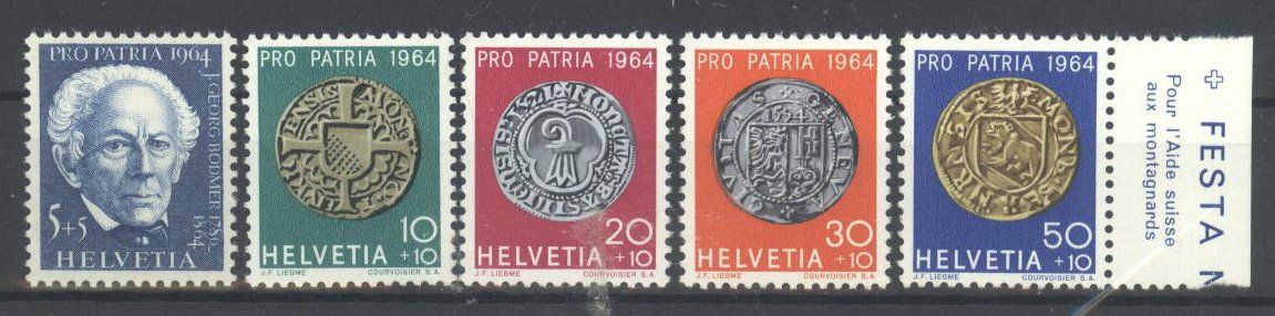 Tutti i francobolli: 1964, Pro Patria ** – Usato da Willisau venduto da Vollstempel