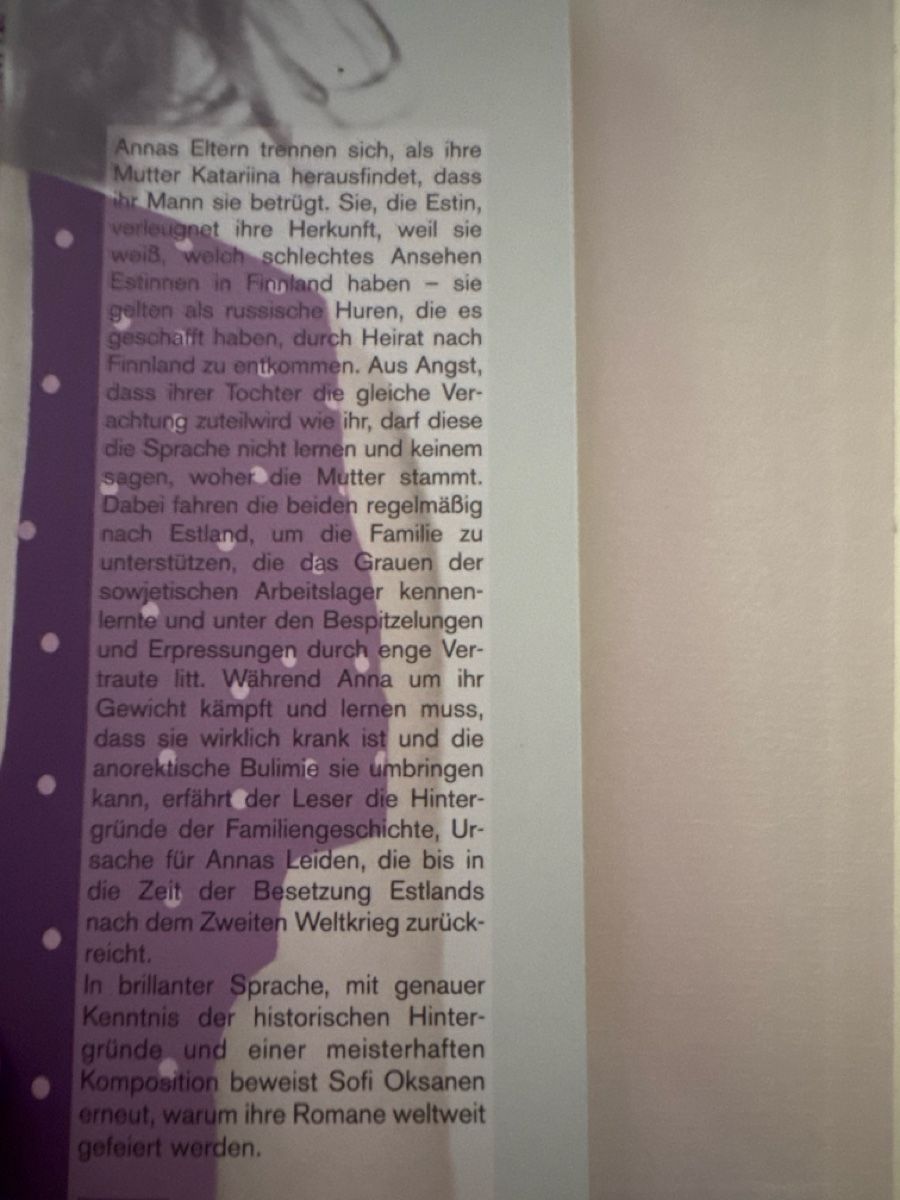 Libri: Sofi Oksanen Stalins Kühe – Nuovo (secondo la descrizione) da Zuerich venduto da Koralle8 3