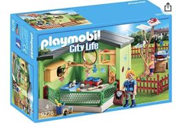 Playmobil City Life Tierheim 9276 guter Zustand