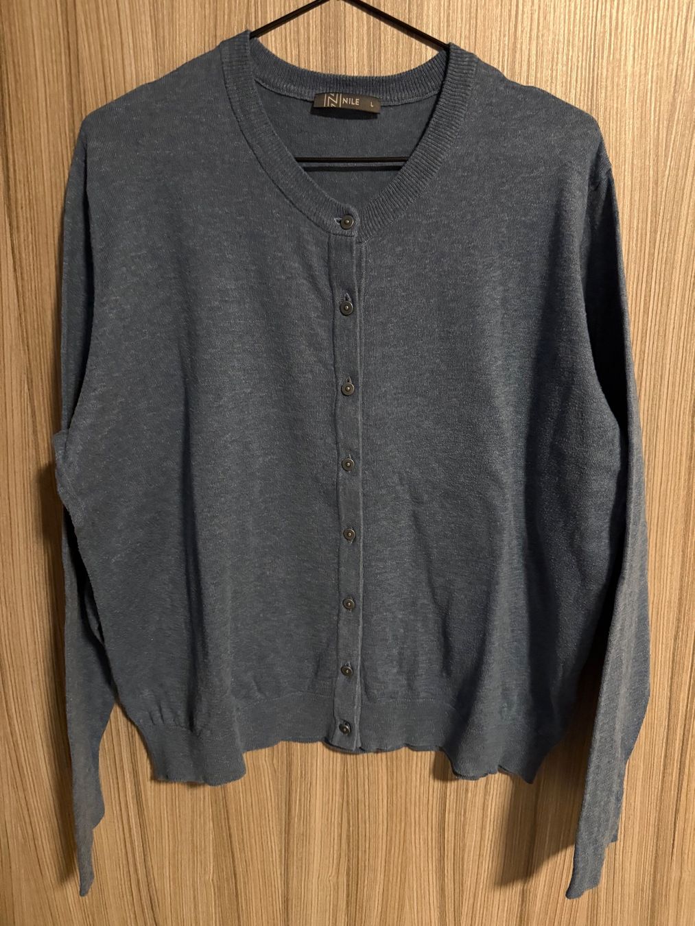 Nile Giacche: Nile Strickjacke blau Gr. L – Usato da Kloten venduto da ble_78dj