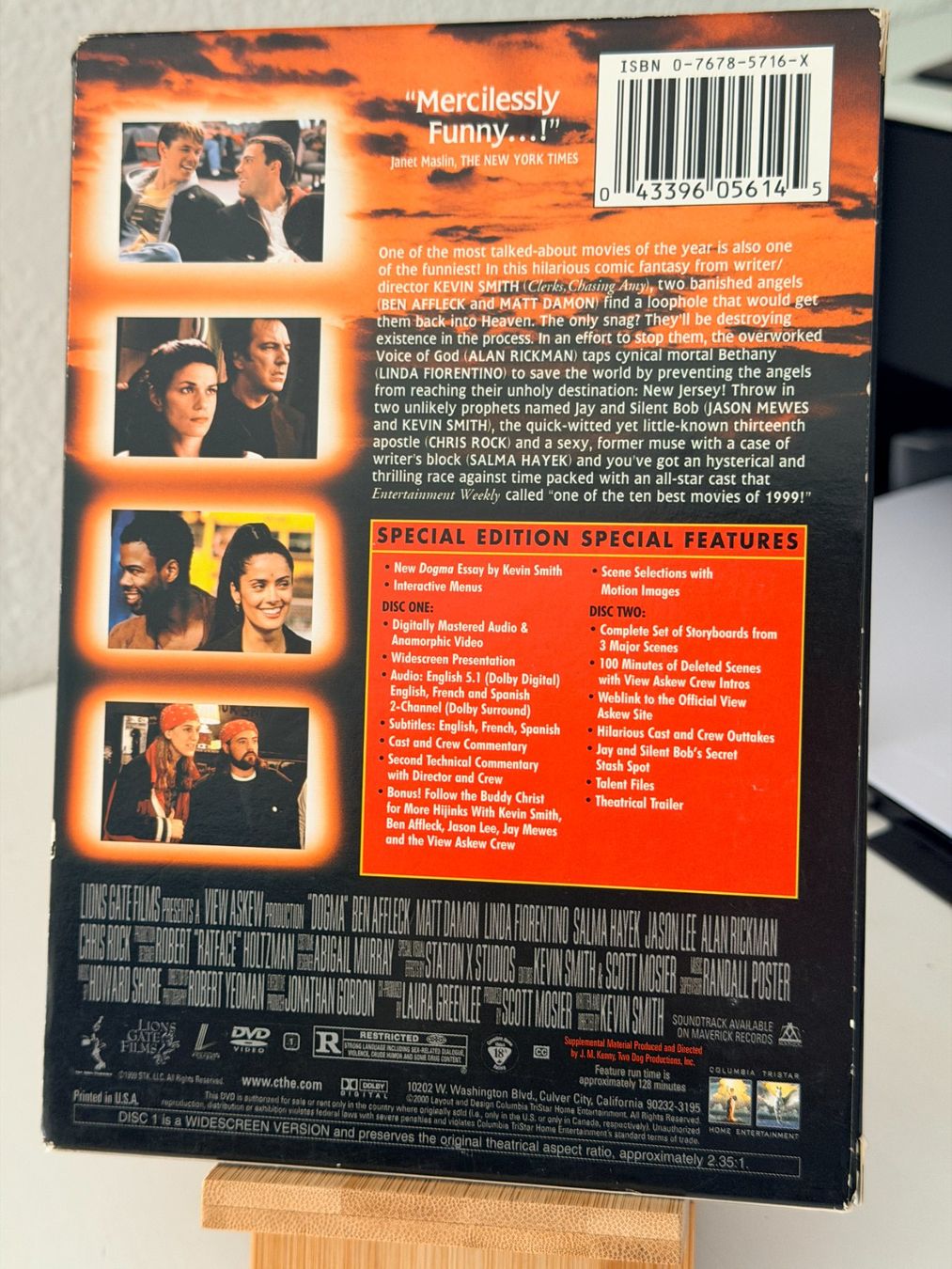 Tutti i DVDs: Dogma Special Edition – Usato da Binningen venduto da samorga21 3
