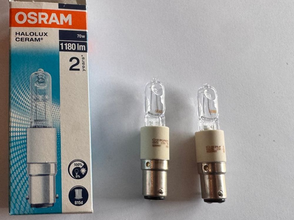 Osram Lampen: Osram Halolux Ceram 230V 70W – Neu und originalverpackt aus Pfäffikon ZH von Eweco61