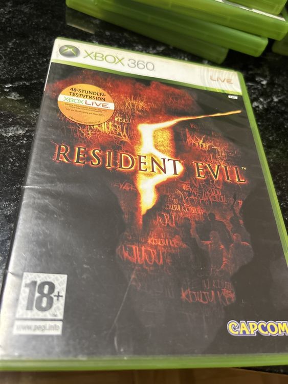 Lot De Jeux XBOX 360 : Resident Evil, Hitman, Call Of Duty Modern Warfare 2, Battlefield - Bon état