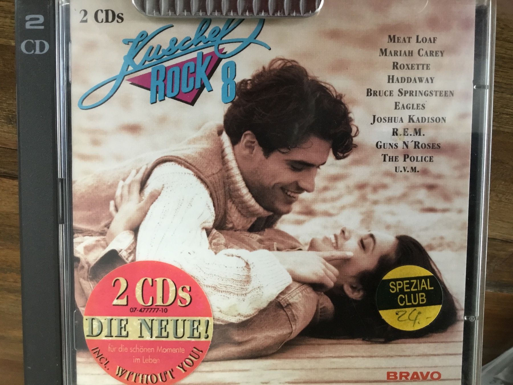 CD: Kuschel Rock 8 2 CDs – Usato da Thierachern venduto da sweden08
