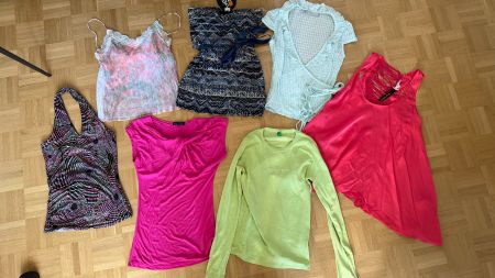 Lot de 7 hauts femme – tailles XS à M