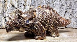 Money Agate Triceratops 727g