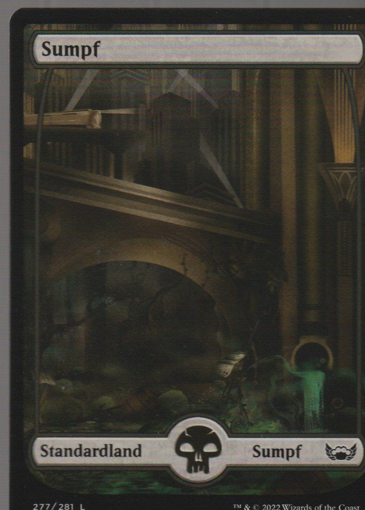 Magic The Gathering Sammelbilder & Trading cards: TCG Magic The Gathering MTG De SNC BASIC LAND 277  Sumpf – Neu (gemäss Beschreibung) aus Vezia von Aquarius_Age