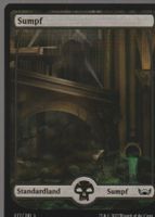 TCG Magic The Gathering MTG De SNC BASIC LAND 277  Sumpf