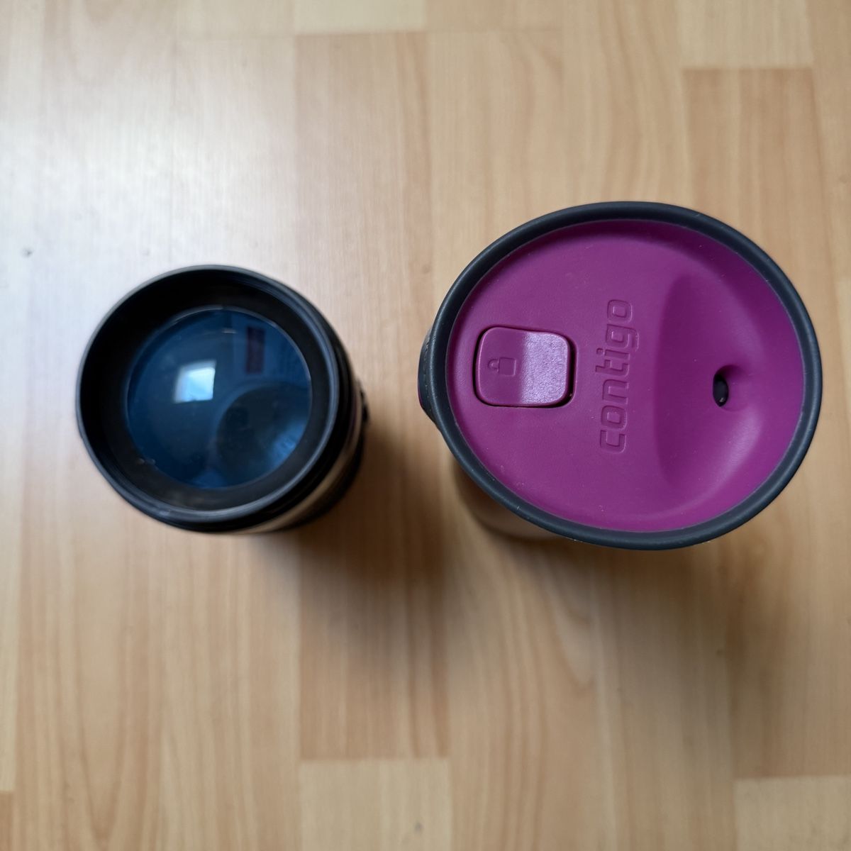Tazze: Contigo & Objektiv Trinkbecher Edelstahl – Usato da Thun venduto da BanjoDan 2