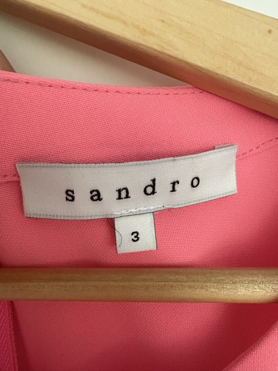 Sandro Vestiti: Magnifique robe Sandro rose – Nuovo (secondo la descrizione) da lausanne venduto da cat_q9l6 1