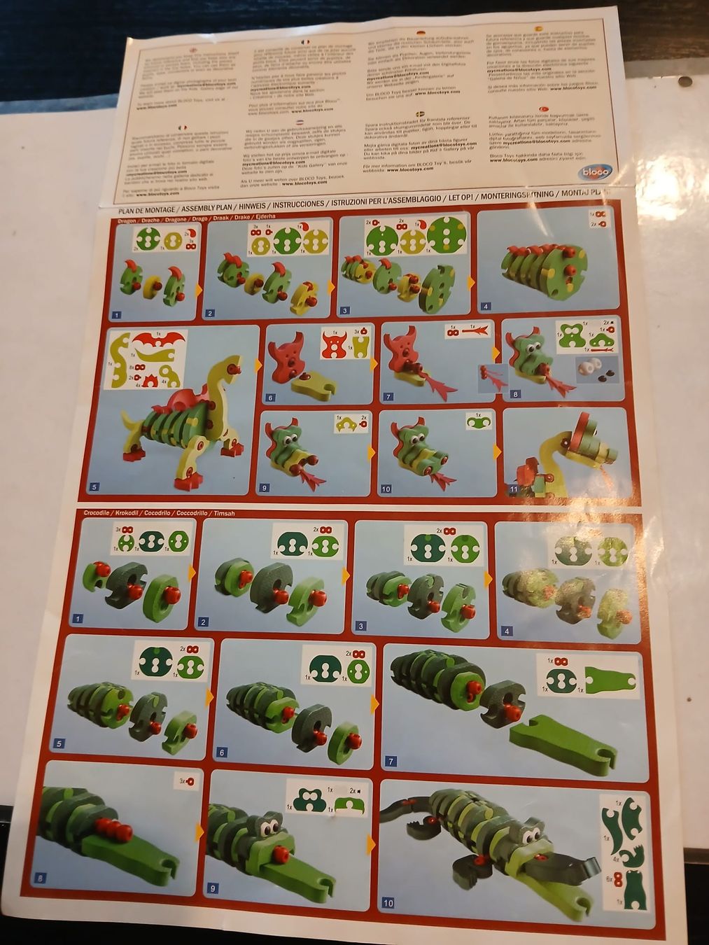 Giocattoli: Bloco Dragons & Reptiles – Usato da Obfelden venduto da Buddha24 2