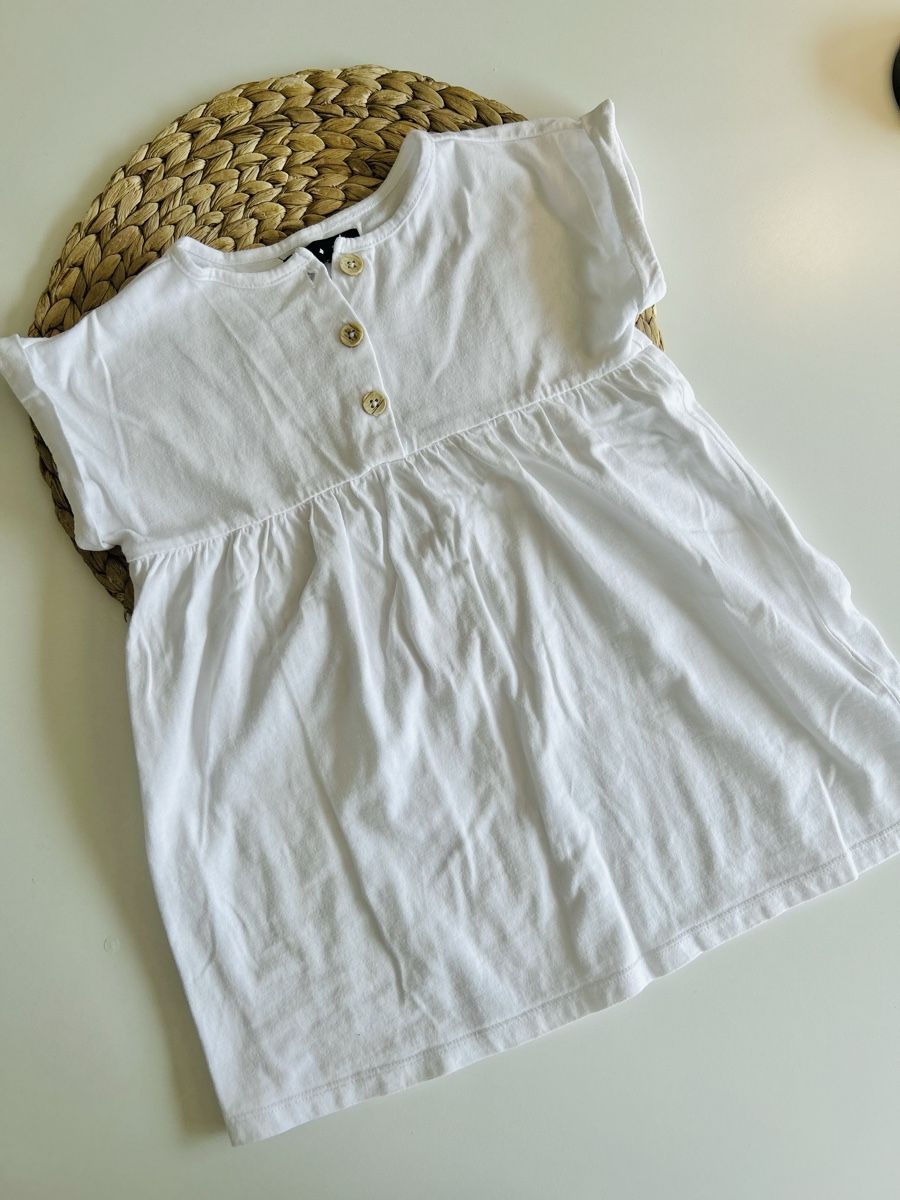 Kleider & Röcke: Robe d'été TEX, blanche, taille 3-4 ans – Neu (gemäss Beschreibung) aus Carouge GE von Emilynette 1