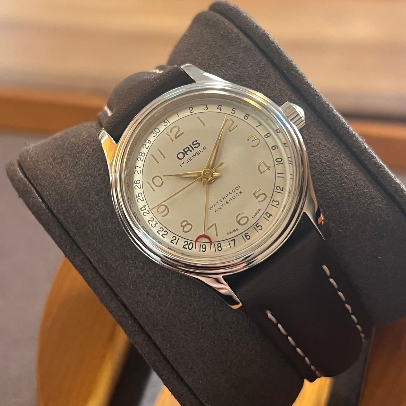Oris Orologi: Oris Pointer Date Full Set 34mm Mechanical – Usato da Carouge GE venduto da Watchaser 7
