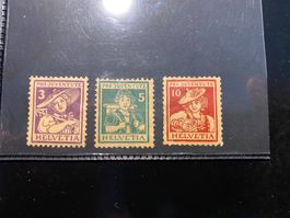 1916 / Pro Juventute serie *