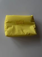 Necessaire / Kulturbeutel / Kosmetiktasche in Hellgelb