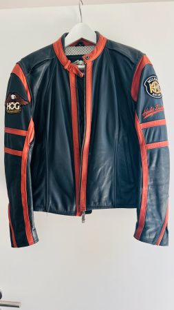 Harley-Davidson Lederjacke H.O.G. – Grösse M – Original