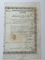 Kamera Consultiva di Commercio Napoli Cedola(I33)