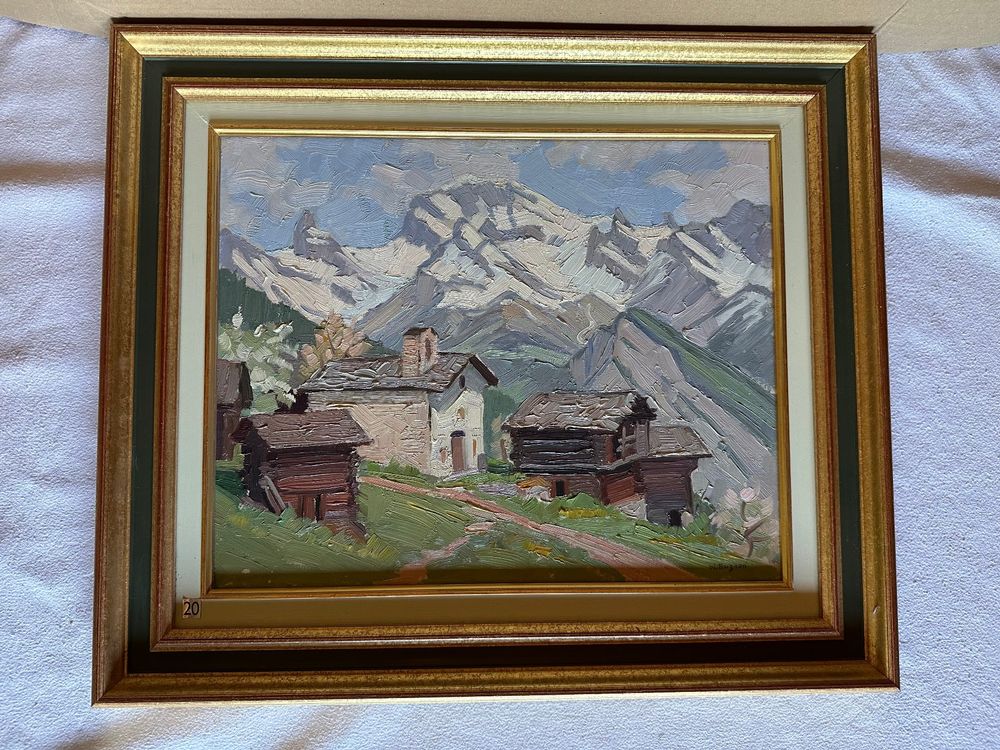 Tableau de Walter Bugnon peintre de Sainte-Croix (Gebraucht) in Ste ...