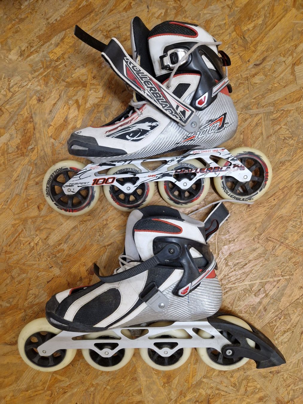 Inline-Skating & Rollschuhe: Rollerblade Grösse 43, 110 Durchmesser Rad – Gebraucht aus Spiez von pi63 2