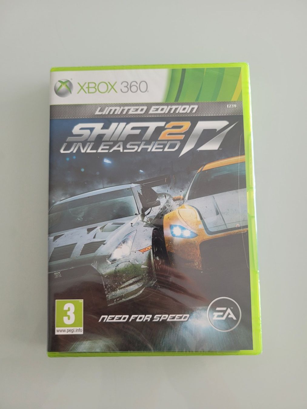 Spiele: Shift 2 Unleashed (XBox 360), neu, sealed! – Neu und originalverpackt aus Uezwil von -Retrogames-