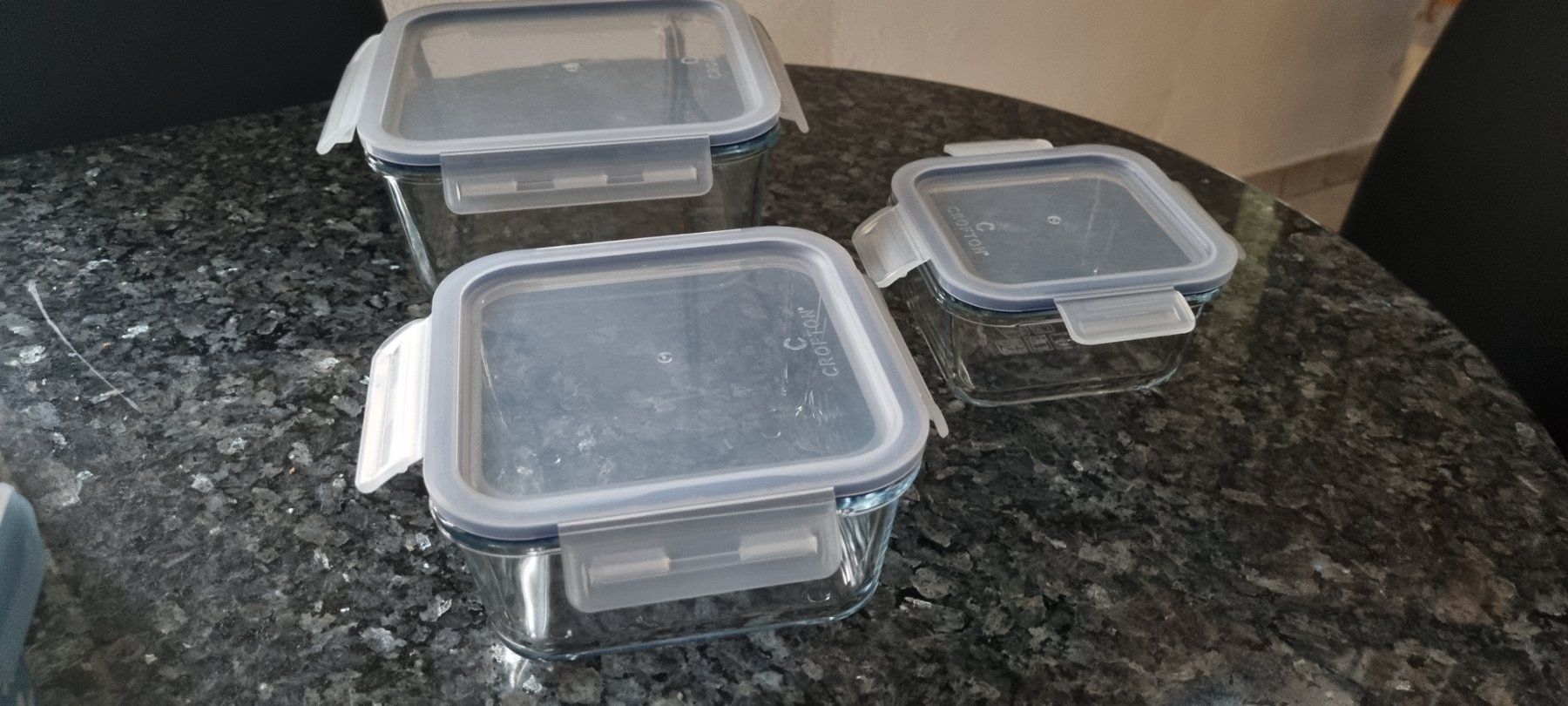 Contenitori & Simili: Glas Vorratsdose Set 3 Stück neu – Nuovo (secondo la descrizione) da egliswil venduto da Maggy6