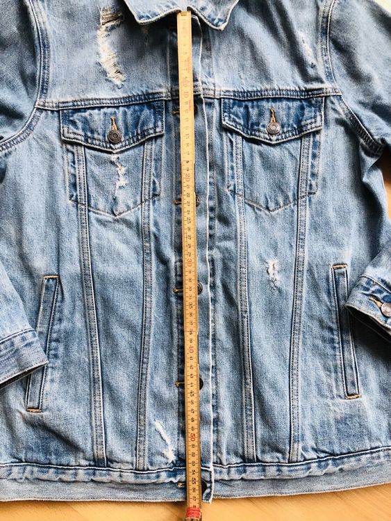 Jeansjacke Grösse M von Gap (Destroyed Look) 4