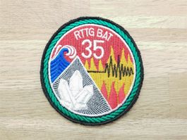 Badge Rttg Bat 35 grün
