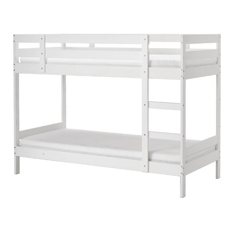 Letti: MYDAL Structure lits superposés, blanc, 90x200 cm, IKEA – Usato da Genève venduto da Ishra31 1