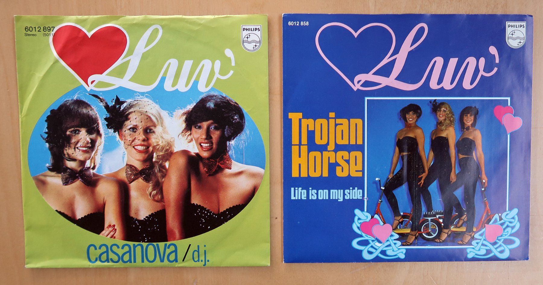 Dischi in vinile: LUV' - 2 VINYL SINGLES (VG+) – Usato da Hedingen venduto da Studers