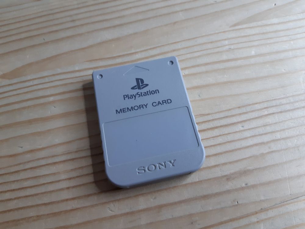 Original Sony PS1 Playstation 1 Memory Card Speicherkarte Kaufen auf Ricardo