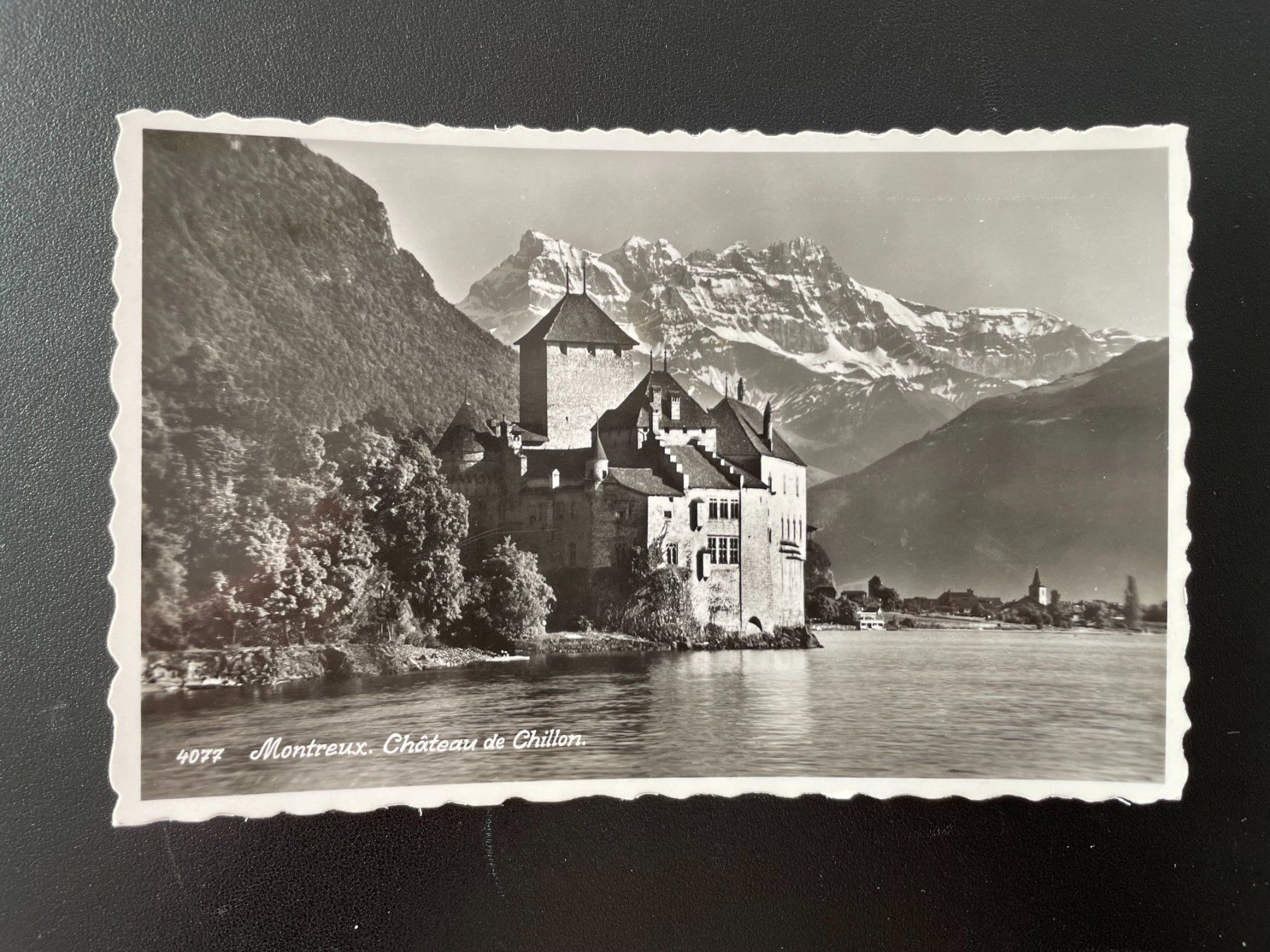 Cartoline postali: AK VD Montreux, Château de Chillon – Usato da Thal venduto da Danny82