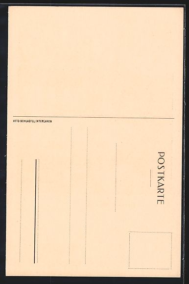 Ansichtskarten: AK Interlaken, Bristol-Hotel Terminus – Gebraucht aus Berlin von bartko-reher 1