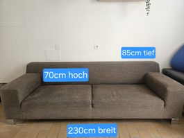 Sofa braun gebraucht